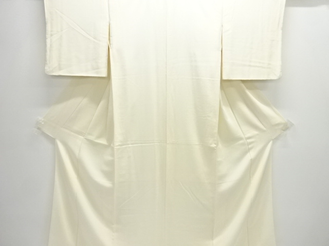 JAPANESE KIMONO / ANTIQUE WHITE FABRIC NAKAGI